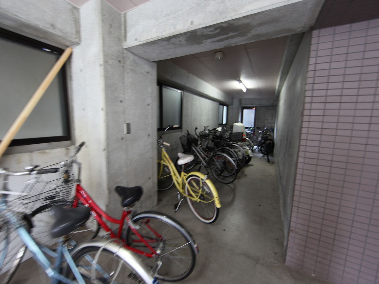 Other common areas. Bicycle-parking space