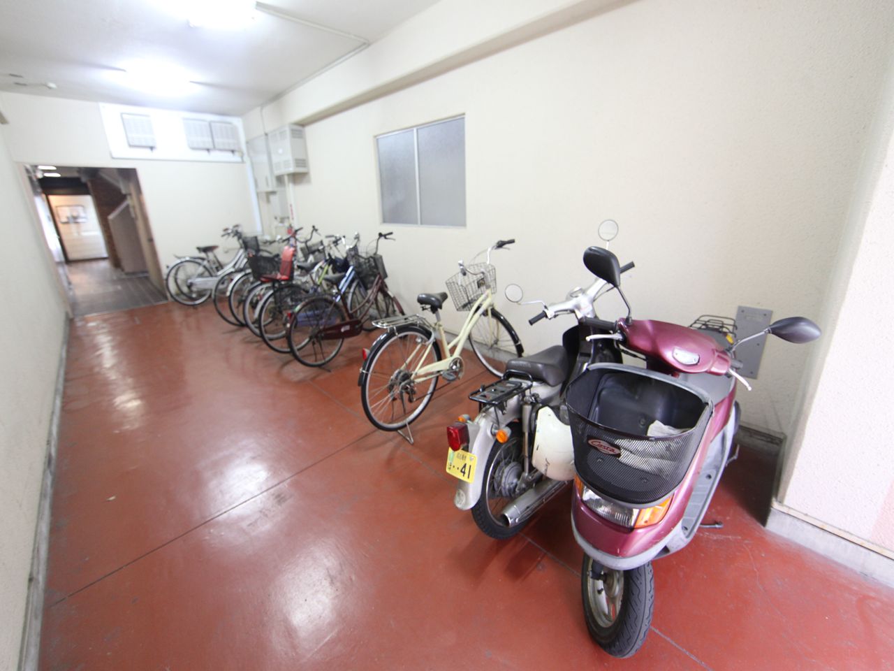 Other common areas. Bicycle-parking space On-site