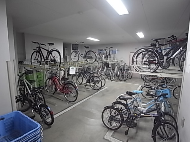 Other common areas. Bicycle-parking space. 