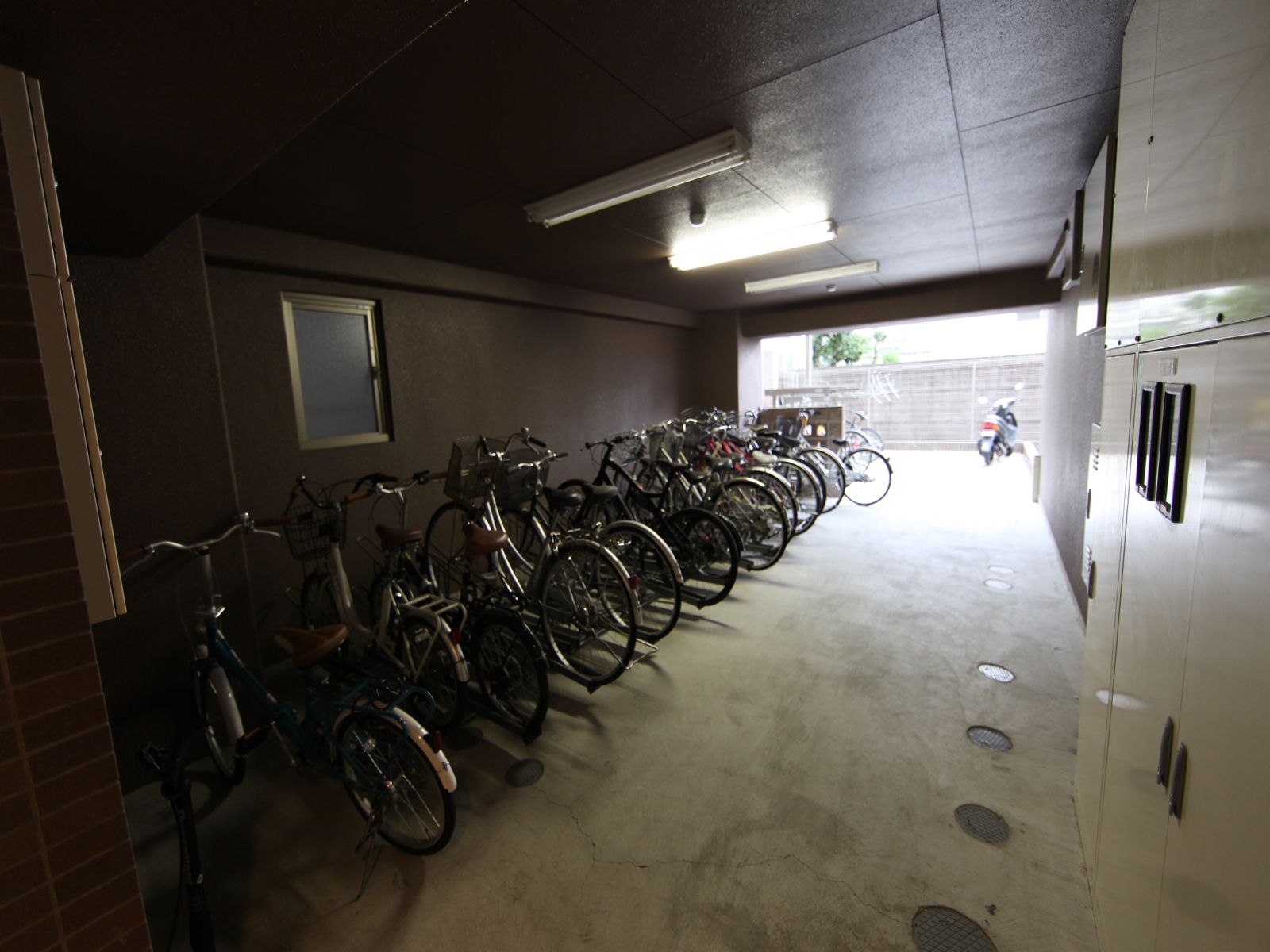 Other common areas. Bicycle-parking space