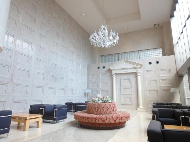 lobby. The lobby of the three-layer blow-the classical modern of beauty drifts