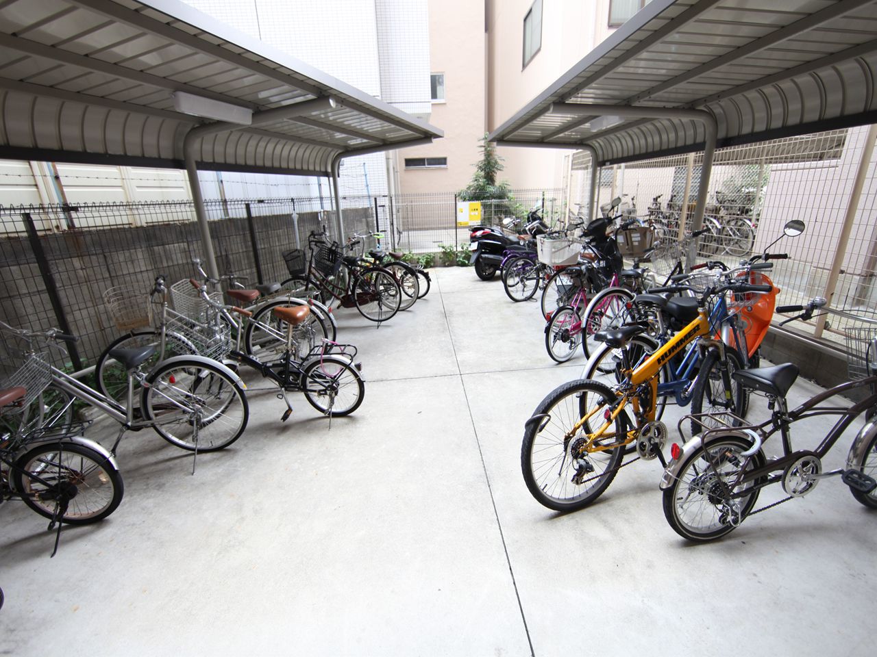 Other common areas. Bicycle-parking space