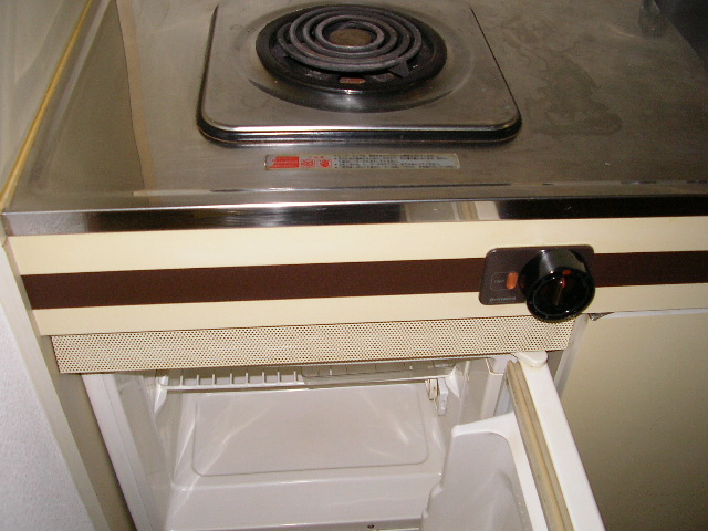 Kitchen. Mini fridge