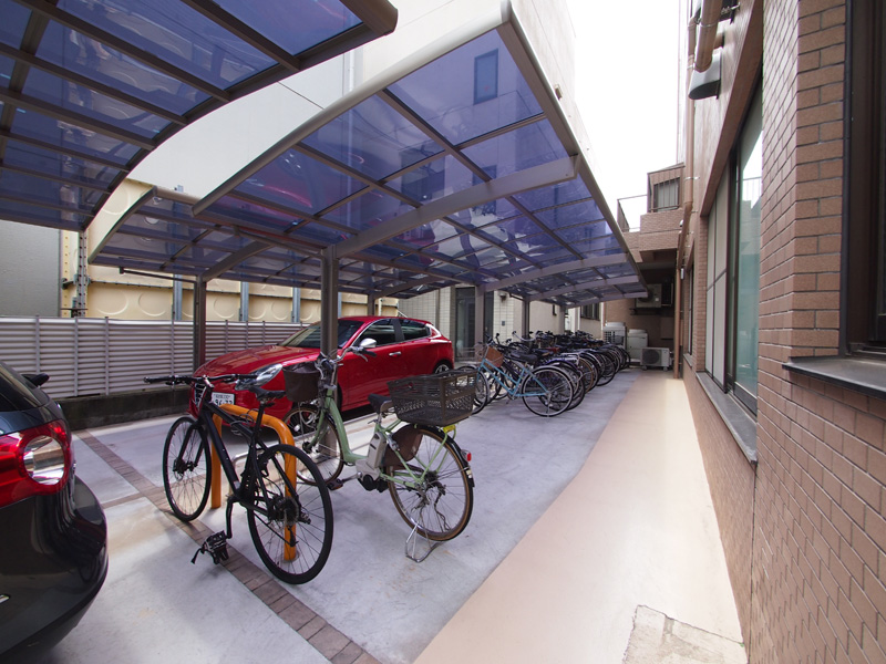 Other common areas. Bicycle-parking space