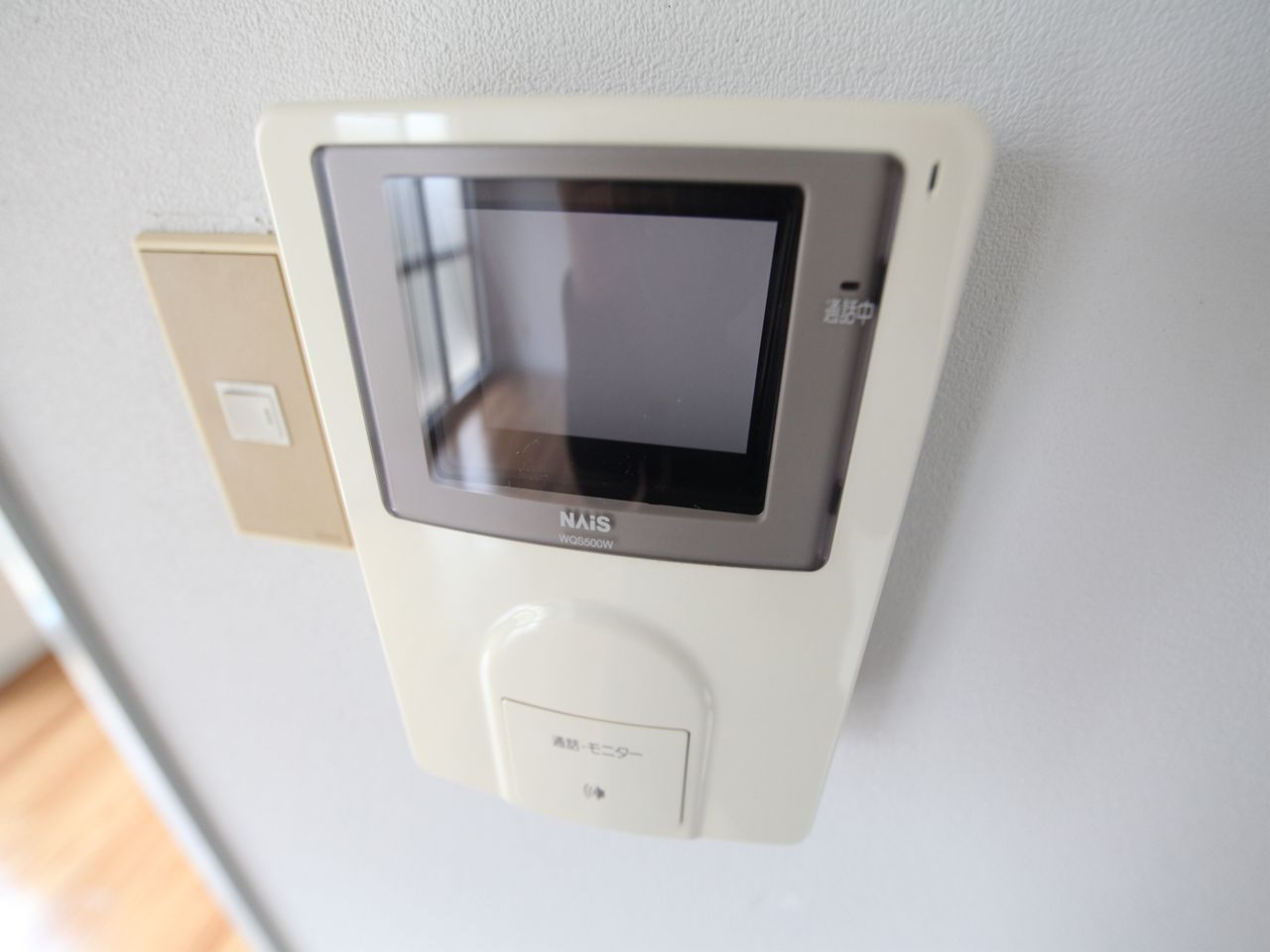 Security. Intercom with TV monitor