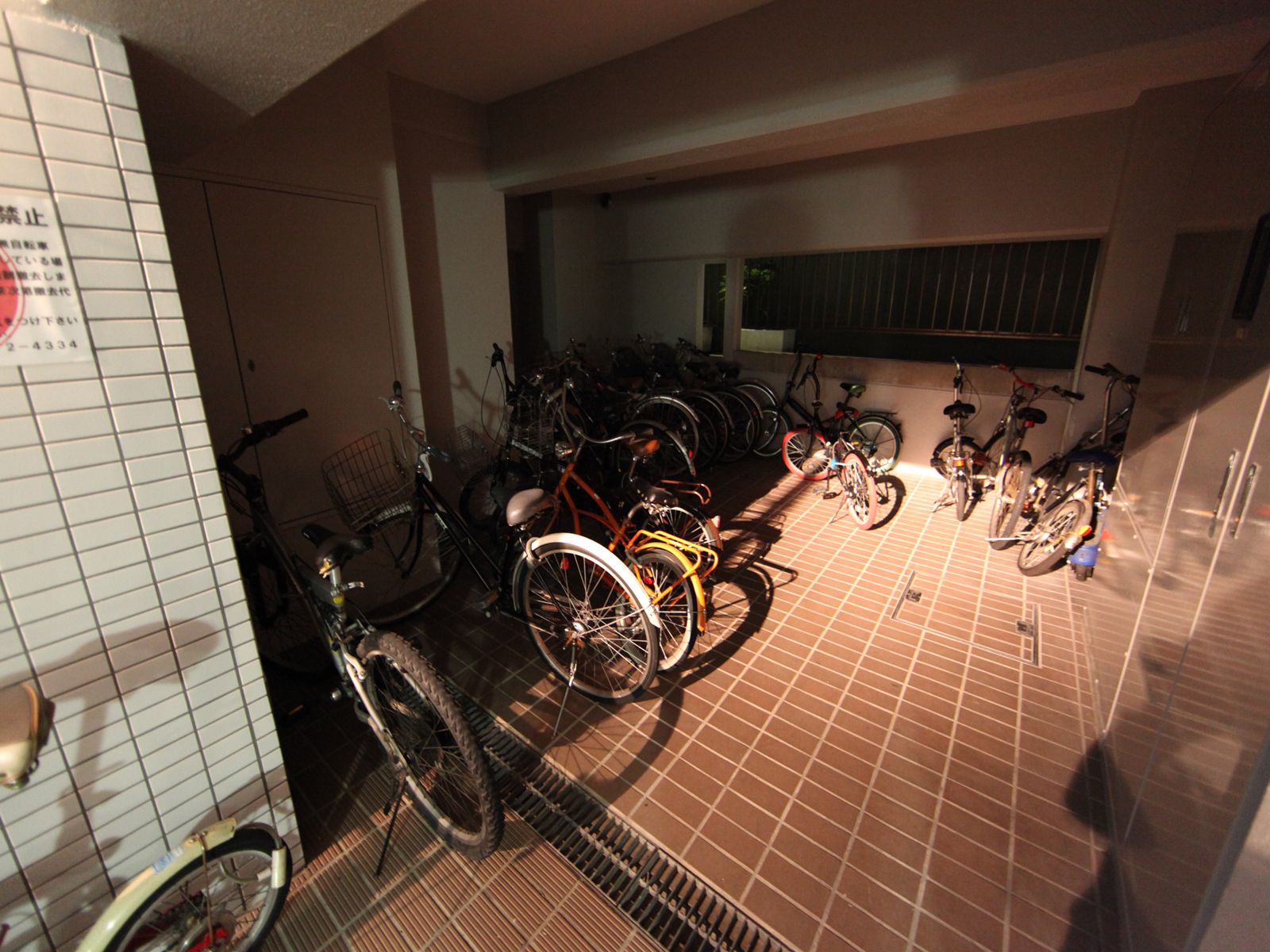 Other common areas. Bicycle-parking space