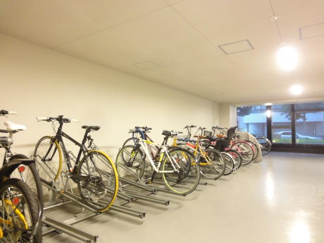 Other common areas. Indoor bicycle shelter