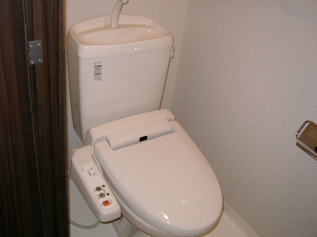 Toilet. Warm water washing toilet seat