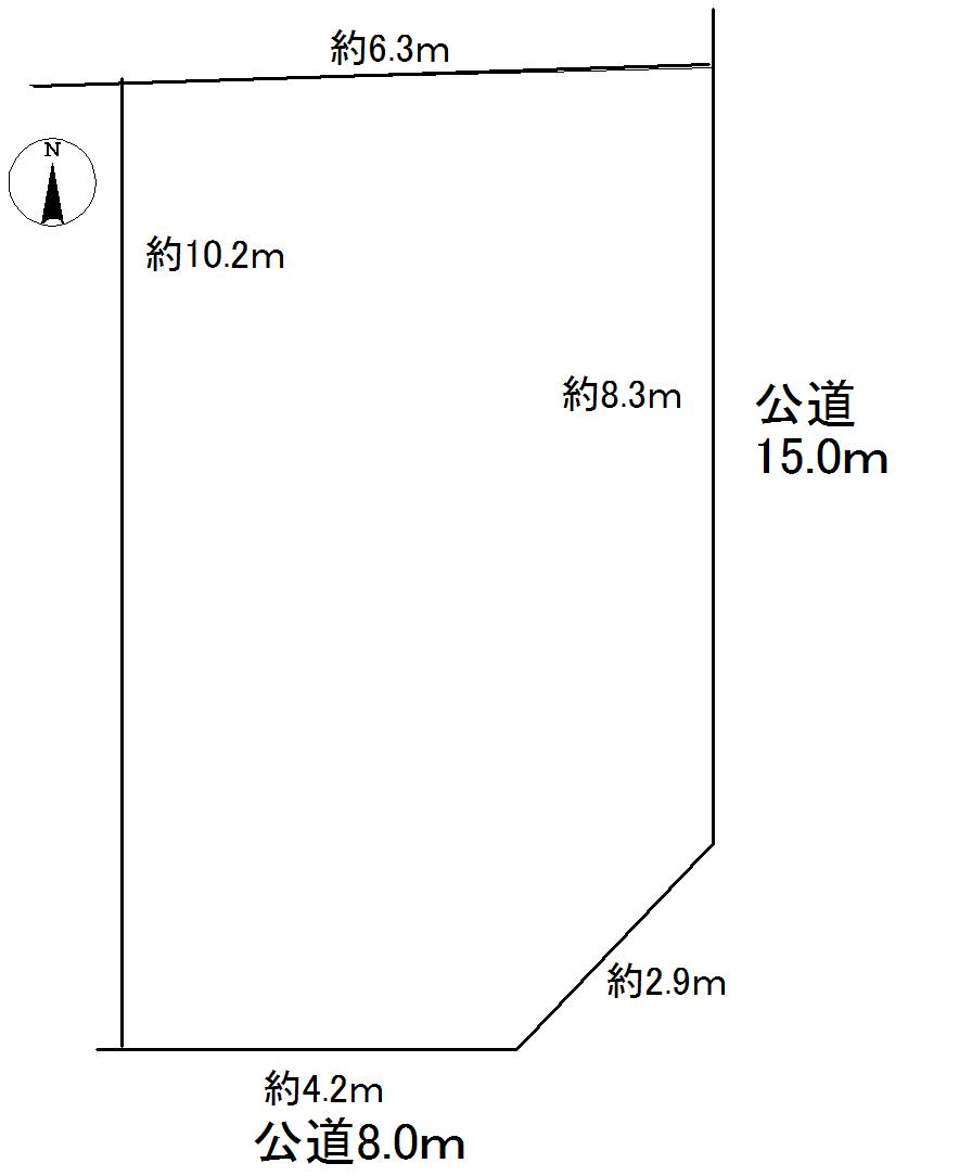 Compartment figure. 39,800,000 yen, 4LDK, Land area 63.37 sq m , Building area 135.18 sq m