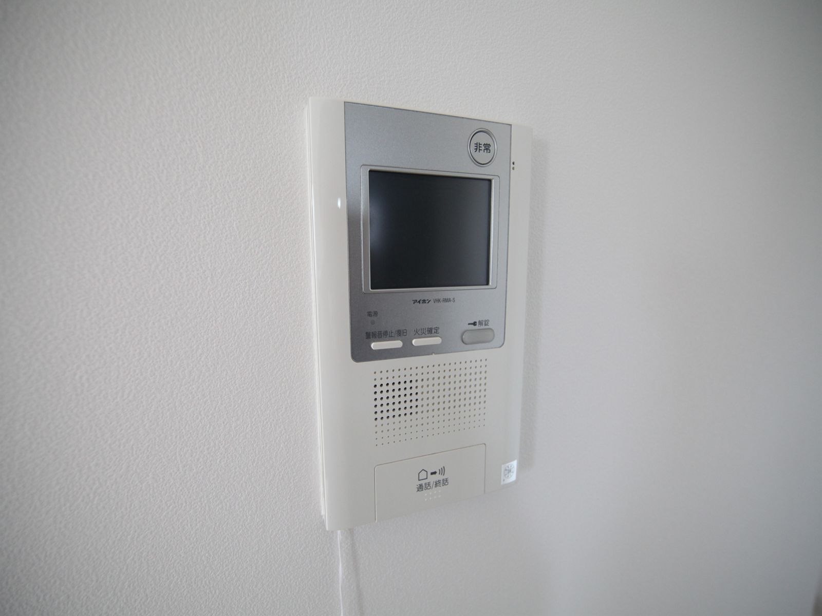 Security. Intercom with TV monitor