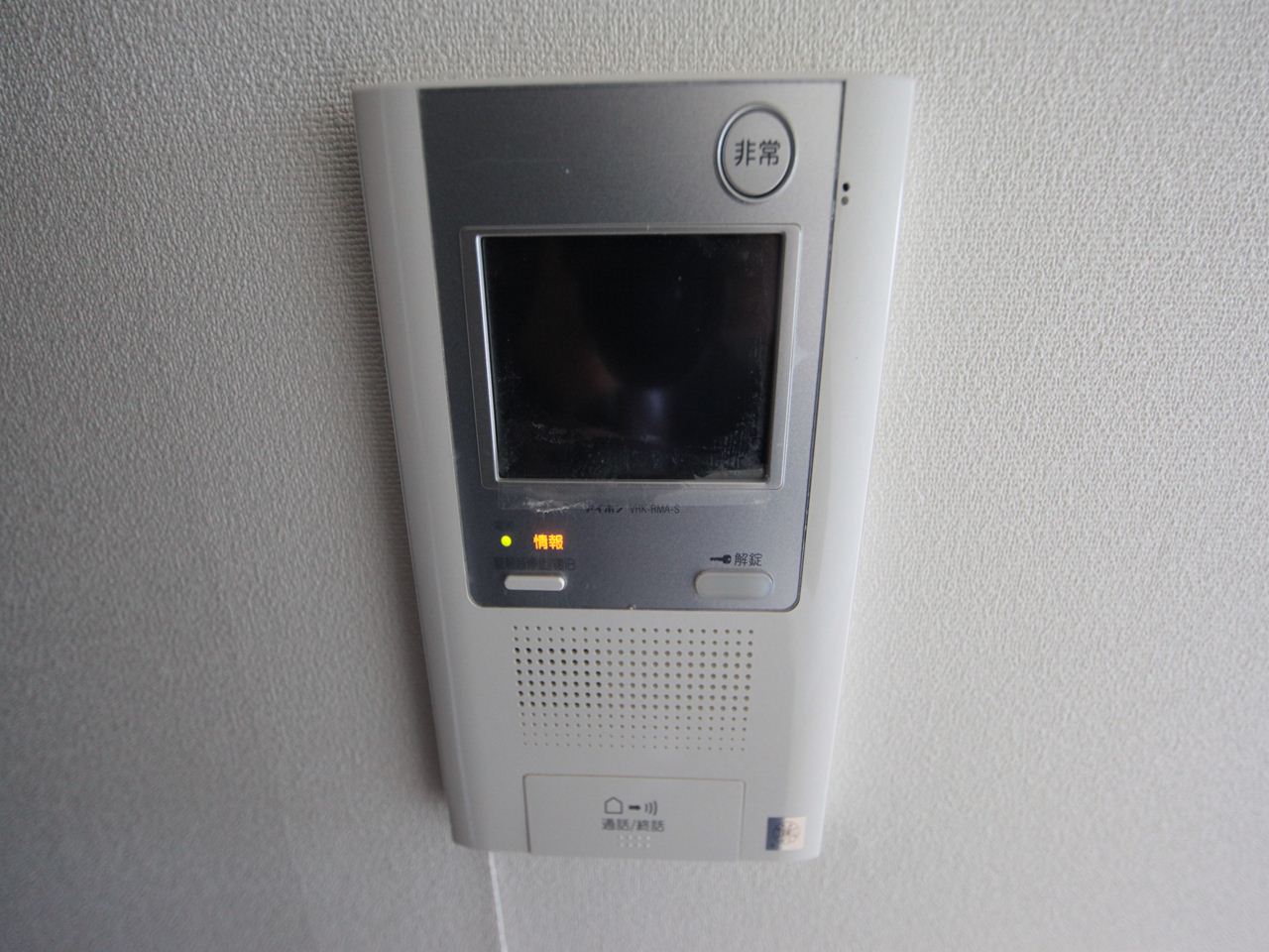 Security. Intercom with TV monitor