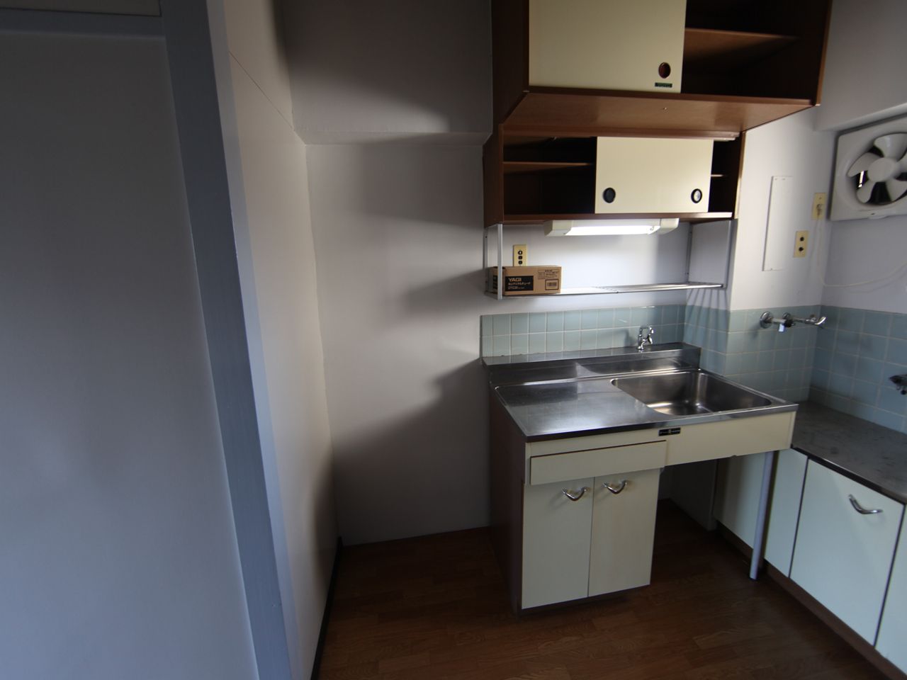Kitchen. Kitchen (two-burner gas stove installed have) with window (ventilation good)