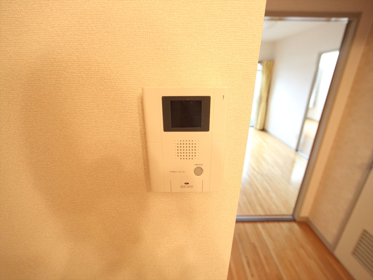 Security. Security Intercom with TV monitor