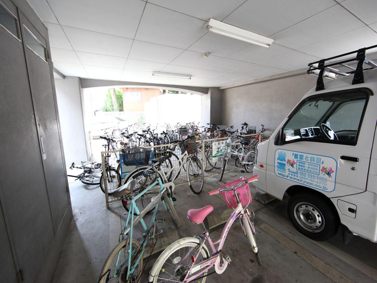 Other common areas. Bicycle-parking space