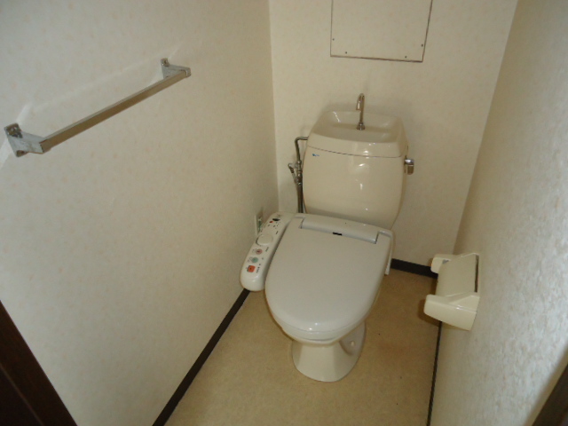 Toilet. With Washlet