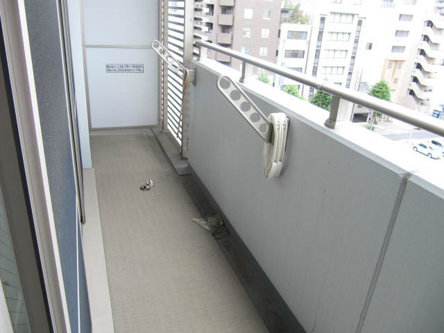 Balcony. Facing north