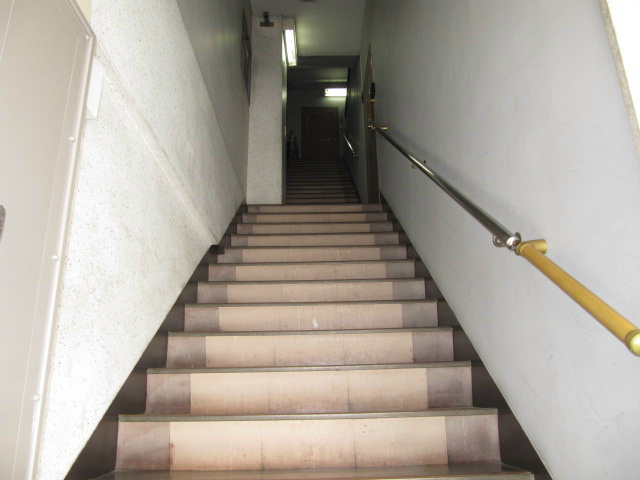 Building appearance. Stairs