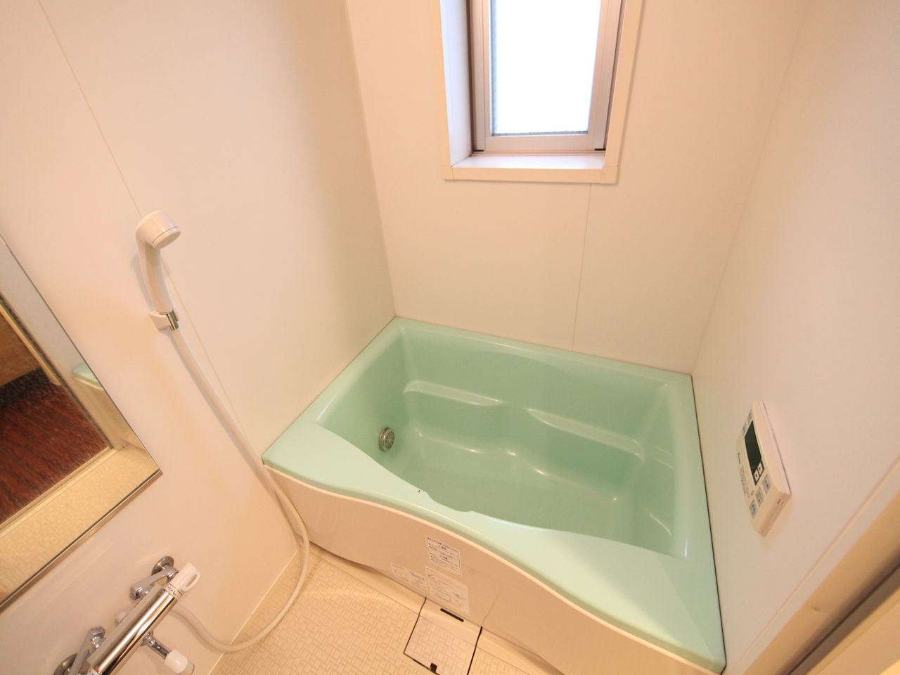 Bath. bathroom With reheating Bathroom with heating dryer With windows (ventilation good)