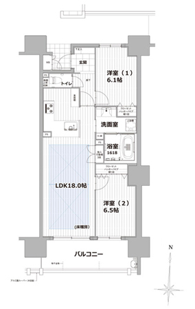 earthquake ・ Disaster-prevention measures. B type / 2LDK price / 26,900,000 yen ~ 30,700,000 yen occupied area / 67.76 sq m  Balcony area / 12.00 sq m