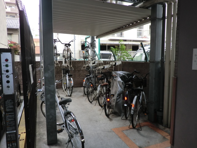 Other common areas. bicycle parking space