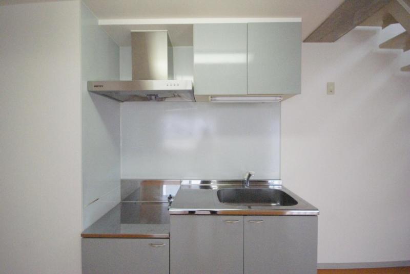 Kitchen. You can two-necked gas stove installation
