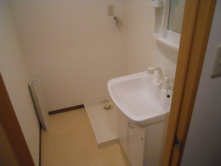 Washroom. Wash basin ・ Laundry Area