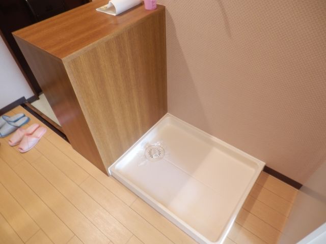 Other room space. Washing machine can be installed in a room.