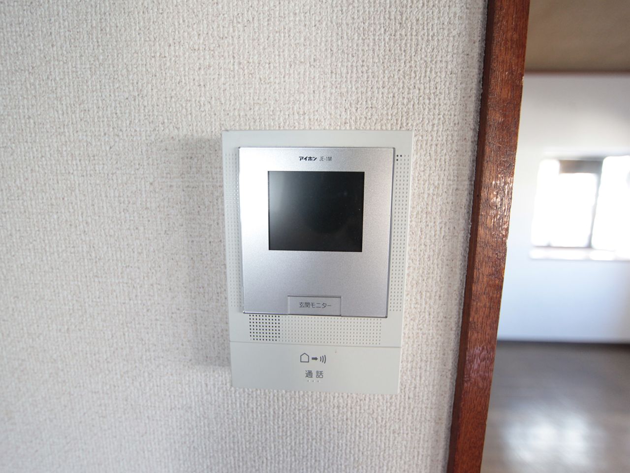 Security. Intercom with TV monitor