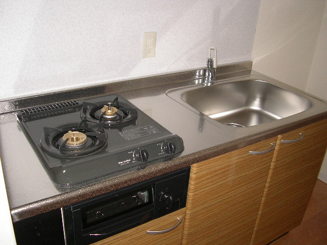 Kitchen. 2 lot gas stoves ※ It will be the same type of room image.