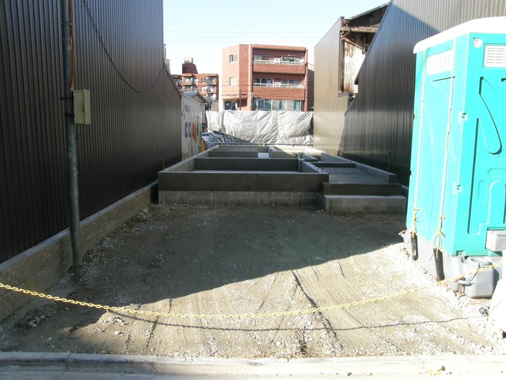 Construction ・ Construction method ・ specification. Concrete mat foundation