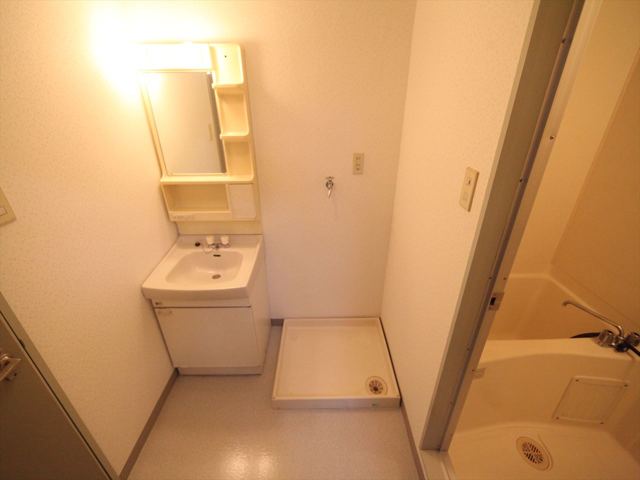 Washroom. Dressing room Independent wash basin Indoor Laundry Storage