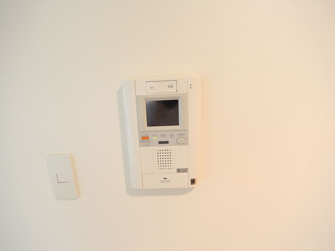 Security. Intercom with TV monitor