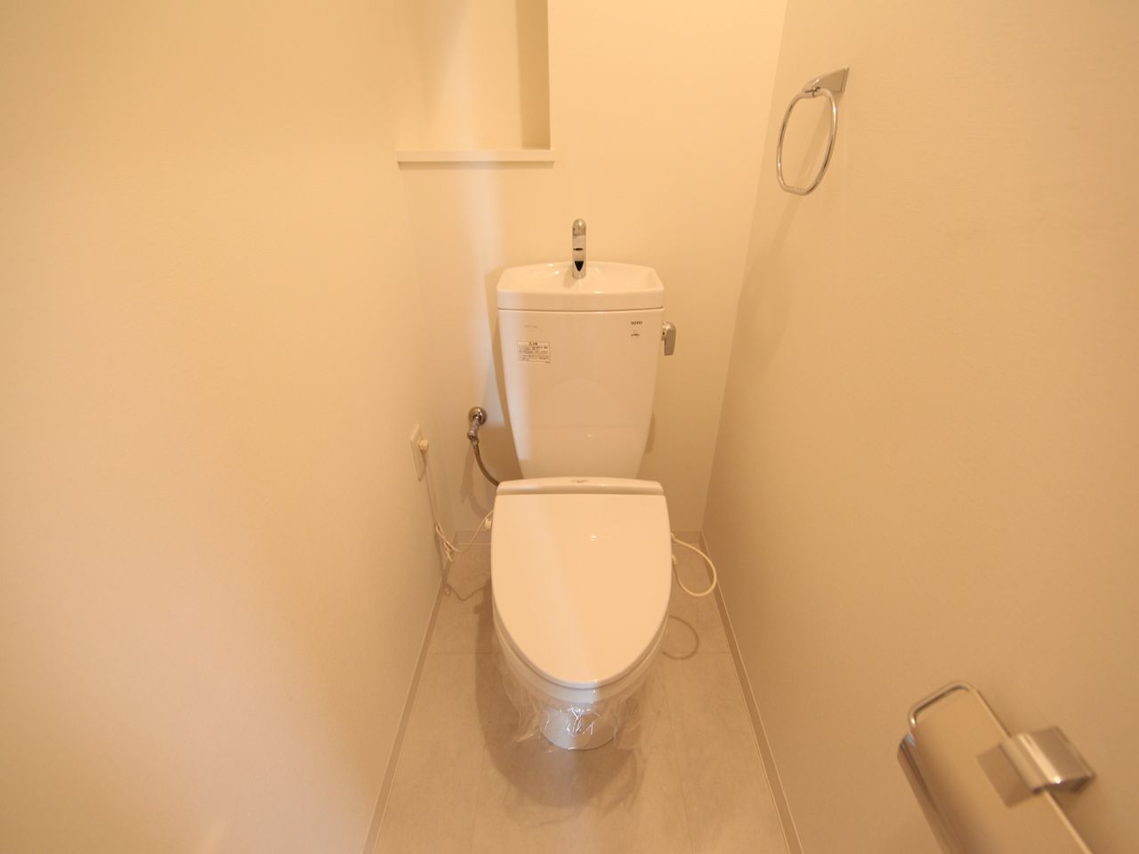 Toilet. Western-style toilet (with a heating toilet seat)
