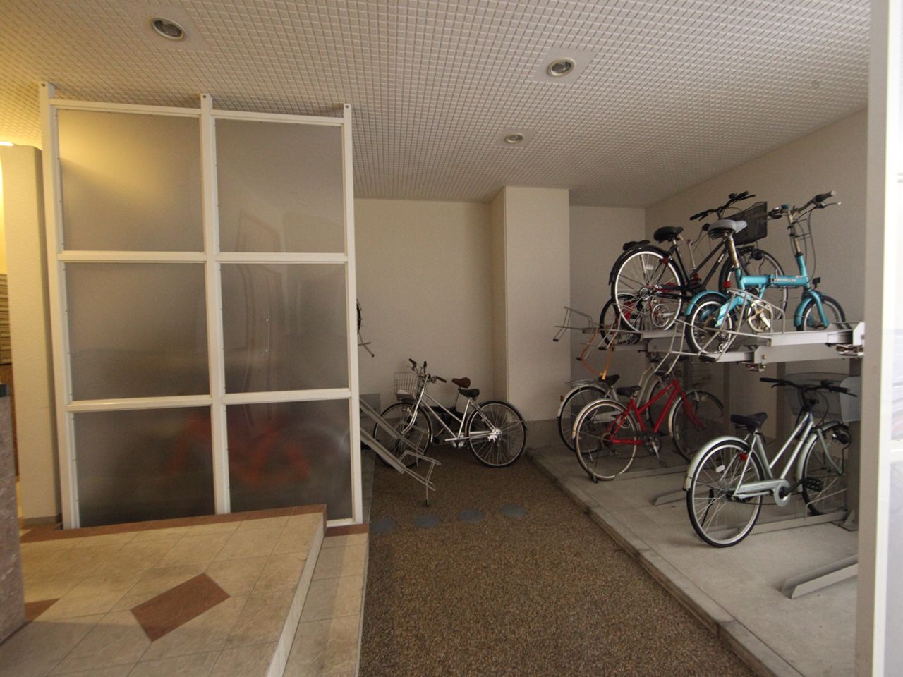 Other common areas. Bicycle-parking space