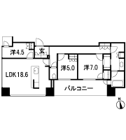 Floor: 3LDK + WTC + WIC, the occupied area: 90.56 sq m, Price: TBD