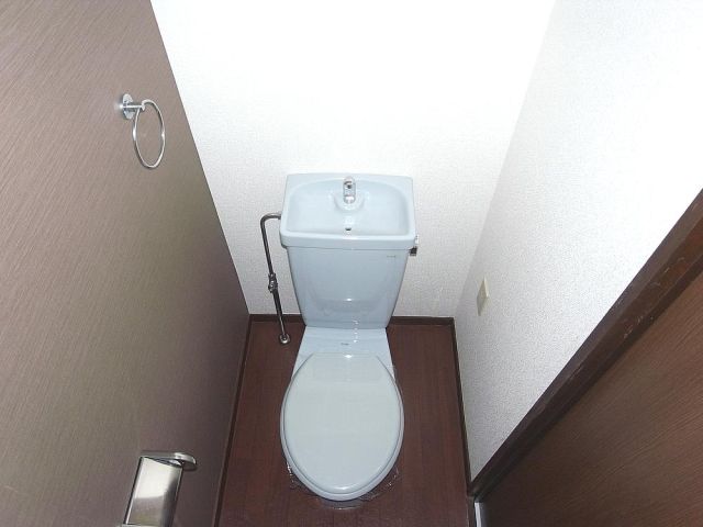 Toilet. Bus toilet by