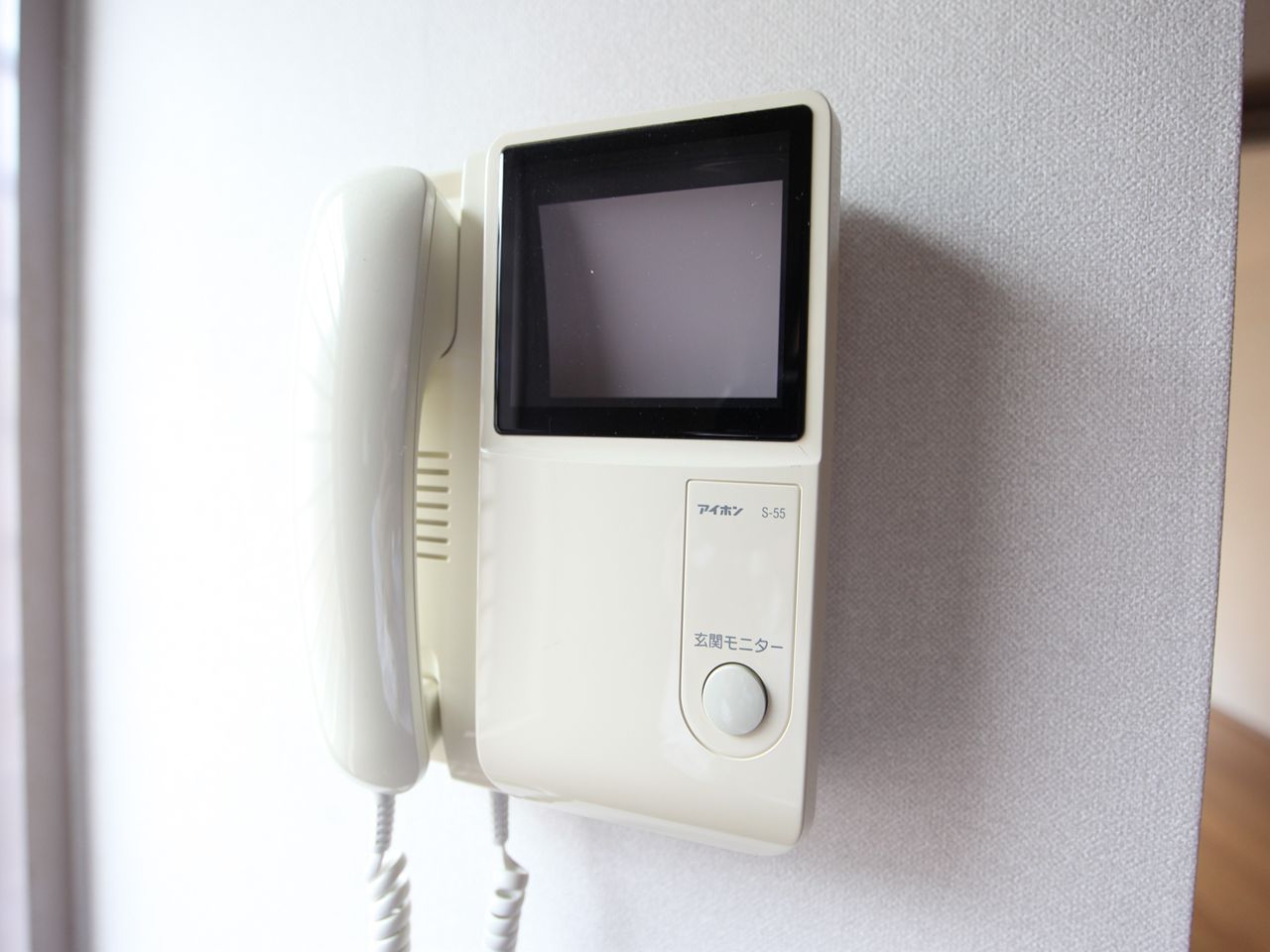 Security. Intercom with TV monitor