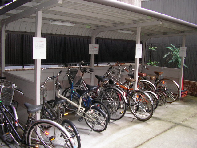 Other common areas. Bicycle-parking space