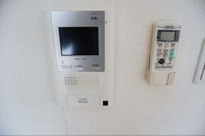 Security. Monitor with intercom