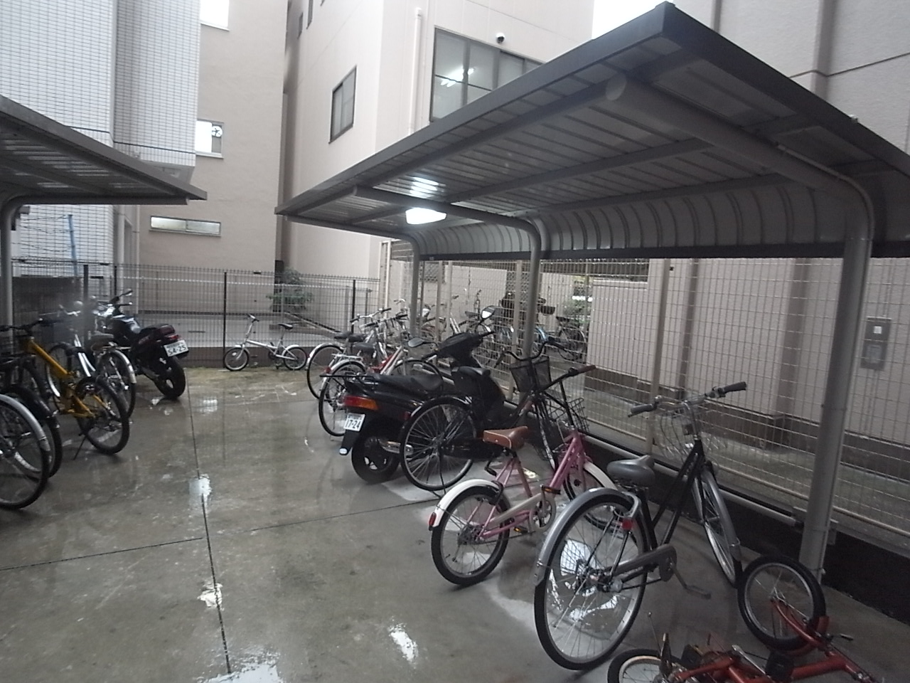 Other common areas. Bicycle-parking space