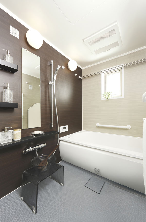 Bathing-wash room.  [Bathroom] C type model room