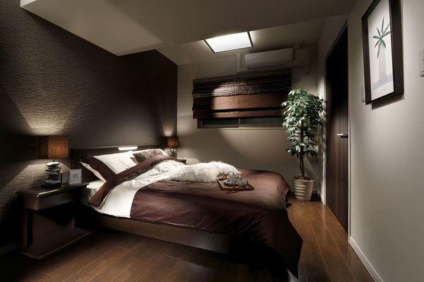 Interior.  [bedroom] C type model room