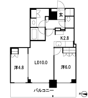 Floor: 2LDK + SIC, the occupied area: 55.57 sq m, Price: 32,800,000 yen ・ 33,400,000 yen
