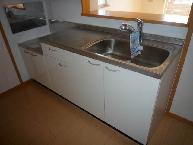 Kitchen. Gas stove can be installed kitchen (The photograph is an image)