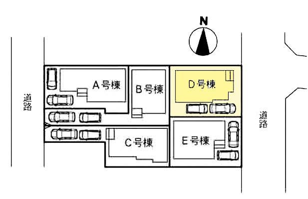 Compartment figure.  ◆ Parking two Allowed ◆ 