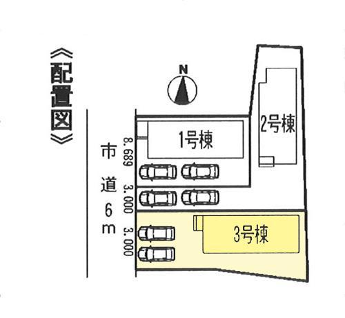 Compartment figure.  ◆ Parallel two PARKING ◆ 