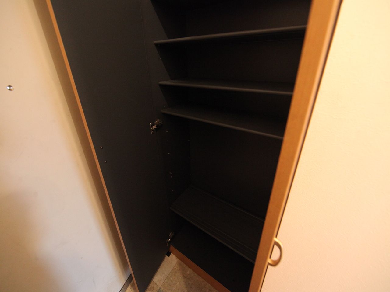 Entrance. Entrance Shoe box Storage rich have