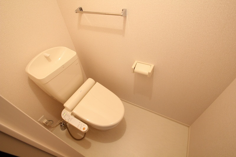 Toilet. Restroom with a bidet