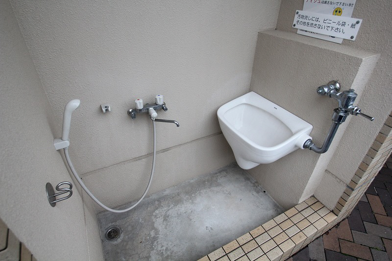 Other Equipment. 1F pet dedicated toilet and washing place