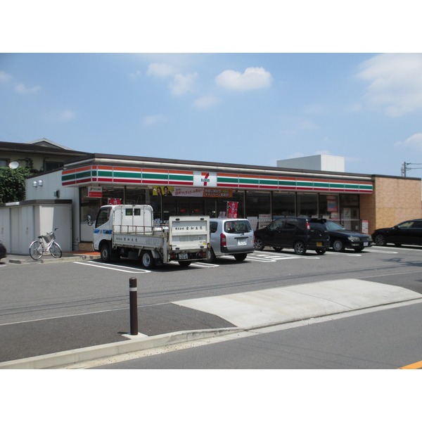 Convenience store. Seven-Eleven Nagoya Higashiokoshi cho 4-chome store (convenience store) up to 100m